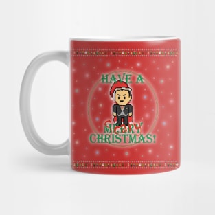 Have A Scary Christmas Pixel Vampire! Mug